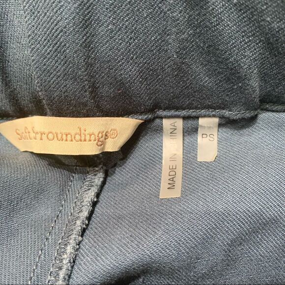 Soft Surroundings Leggings Pull on Metro Indigo size SP - Picture 7 of 8